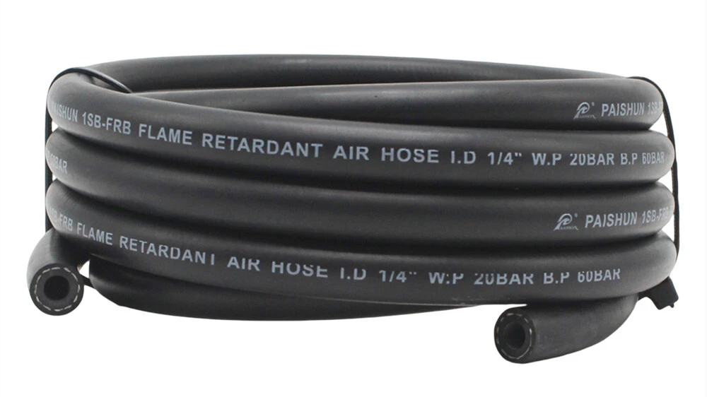 High Medium Pressure Flame Resistant Rubber Breathing Air Hose | PASSIONHOSE 1