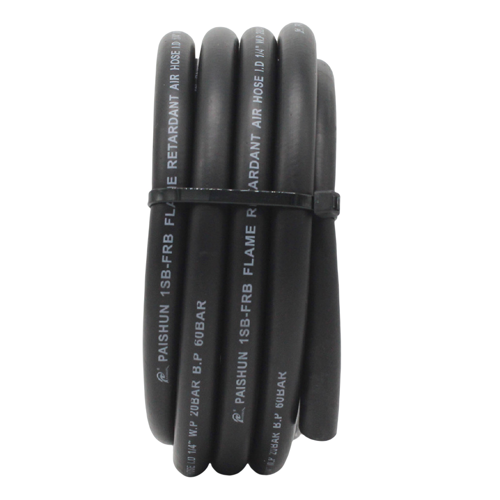 High Medium Pressure Flame Resistant Rubber Breathing Air Hose | PASSIONHOSE 11