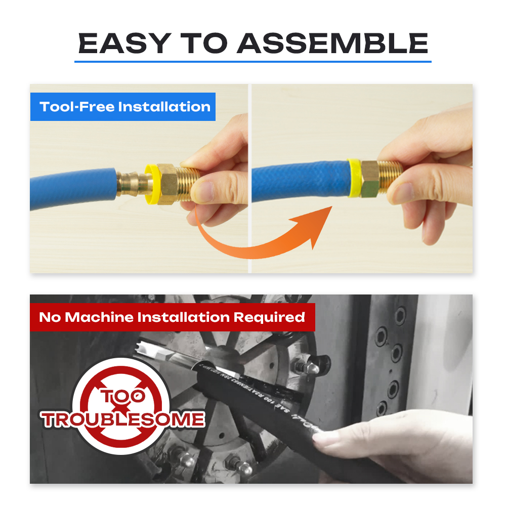 Quality Multi-Purpose Push Lock Hose Push On Hose for Mold Forming and Automation Applications | PASSIONHOSE 11