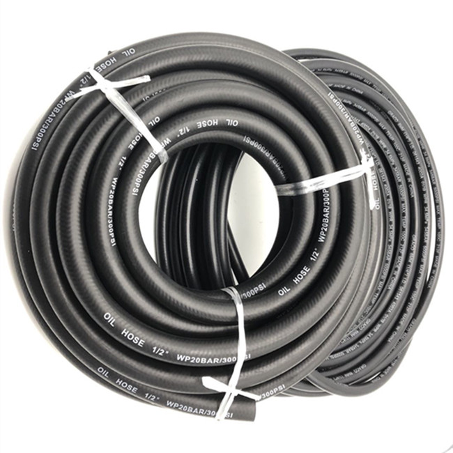 NBR Flexible Middle Pressure 300 psi Rubber Diesel Fuel Line Hose | PASSIONHOSE 16