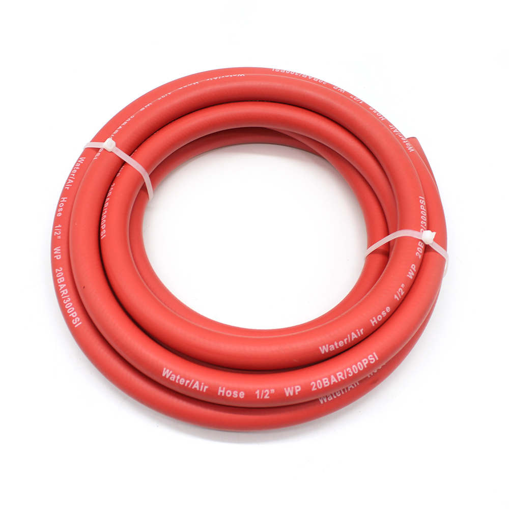High Quality Flexible Aging Resistance Working Pressure 300psi Red Color Rubber Air Hose | PASSIONHOSE 8