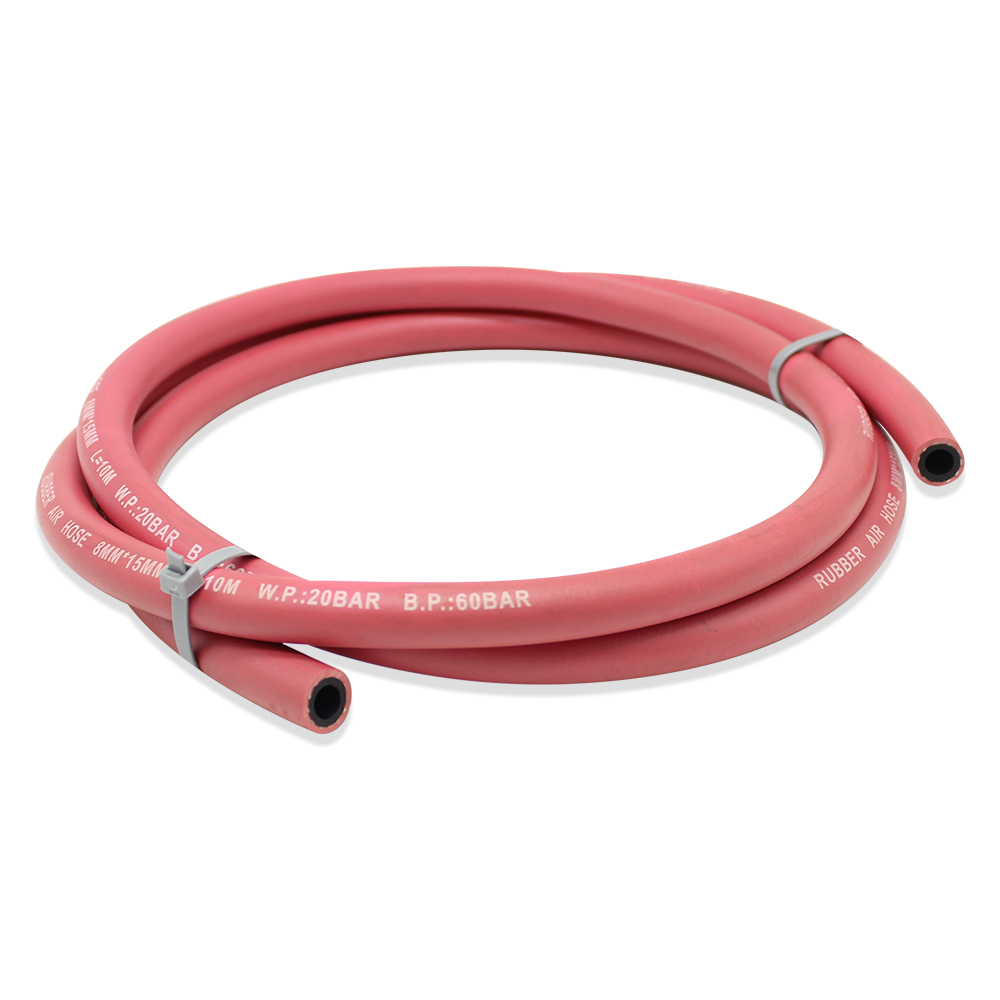 High Quality Flexible Aging Resistance Working Pressure 300psi Red Color Rubber Air Hose | PASSIONHOSE 5