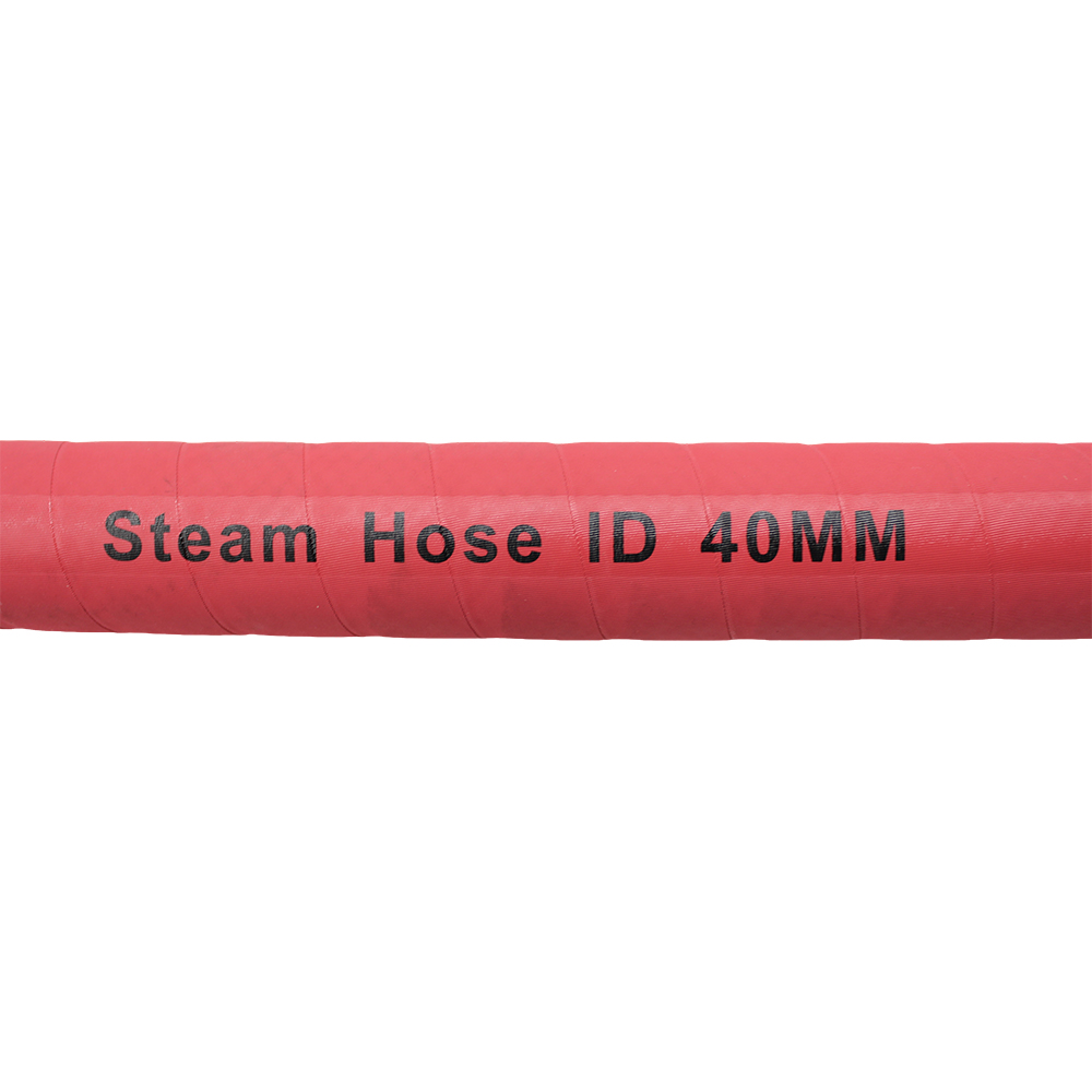 High Temperature Steam Hose Wrapped Surface Steam Hose Pipe EPDM Flexible For Hot Water Steam 16