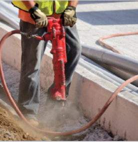 Red rubber jack hammer hose from China | Passion Hose 18