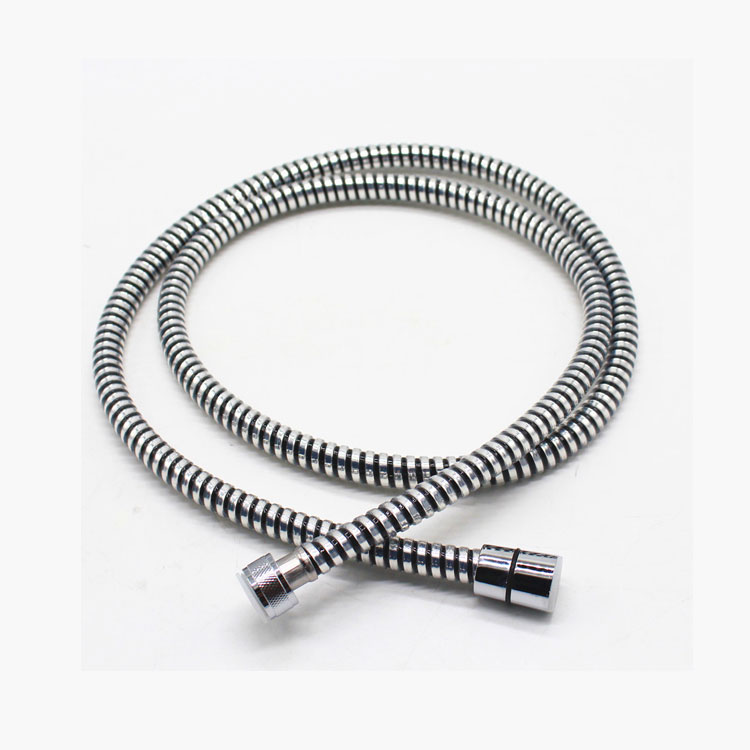 1.2M 1.5M 2M Non-toxic Leakproof Handheld Shower Head Hose Flexible Anti-Kink PVC Silver Color Hose 17