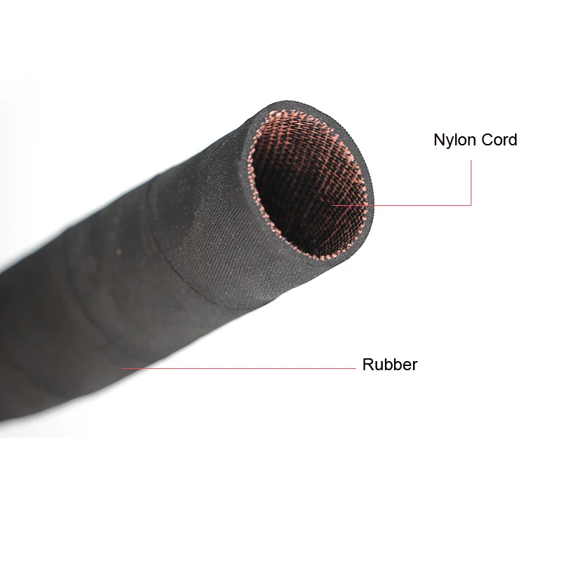 32mm I.D Fireproof Cloth Cover Wear-resistant Rubber Hose for Argon Welding 9