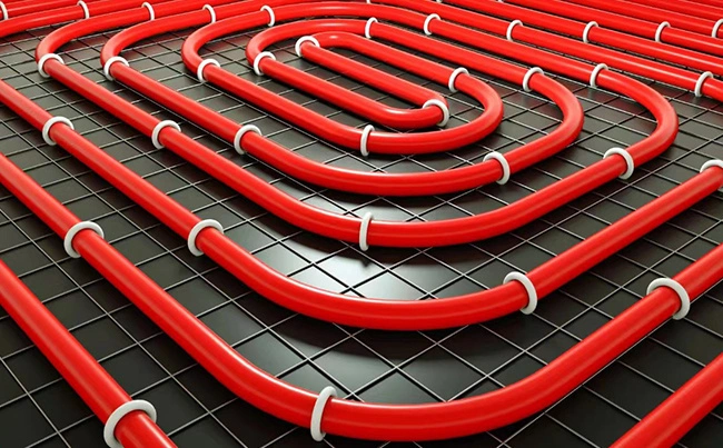 Oxygen Barrier PEX Tubing for Radiant Heating 1