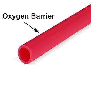 Oxygen Barrier PEX Tubing for Radiant Heating 18