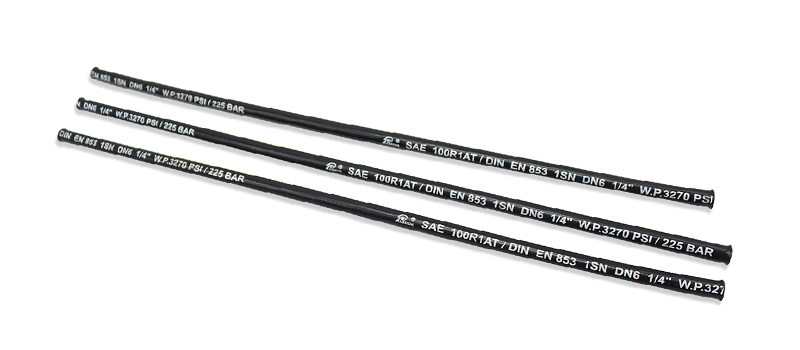Smooth Surface EN853 1SN SAE100 R1AT Excavator Hydraulic Rubber Hose Manufacturers | PASSIONHOSE 9
