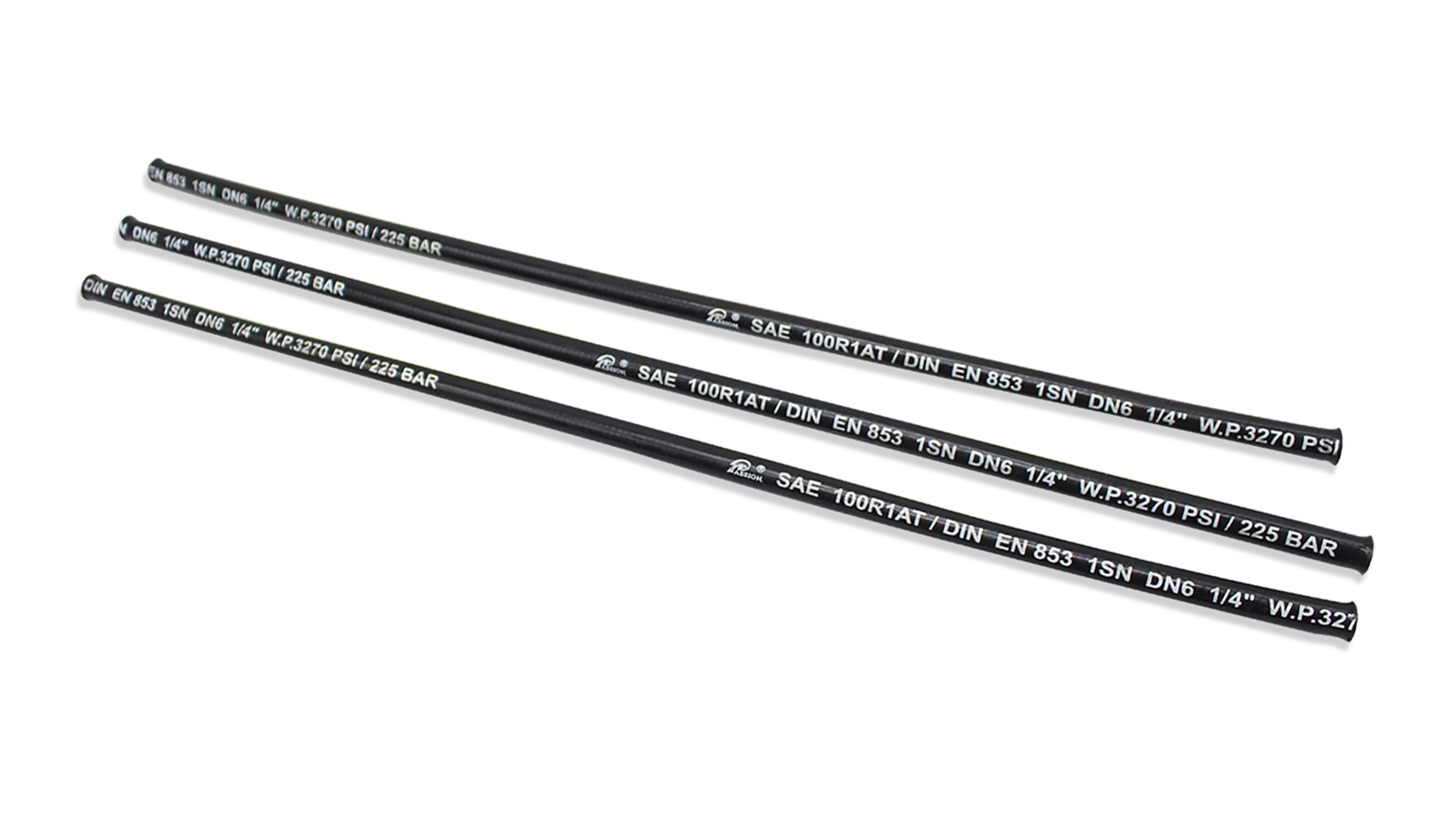 Smooth Surface EN853 1SN SAE100 R1AT Excavator Hydraulic Rubber Hose Manufacturers | PASSIONHOSE 1