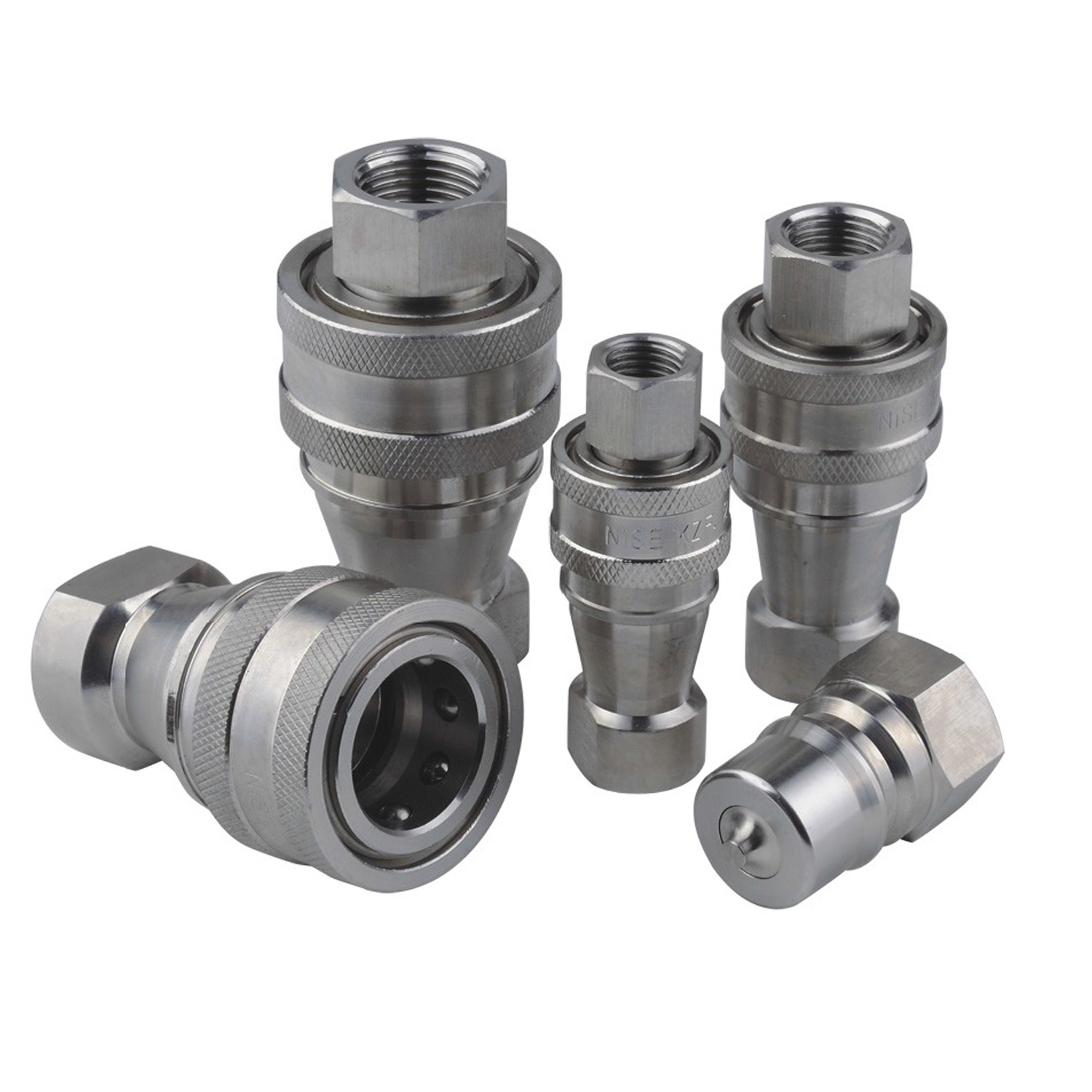 ISO 7241-A NPT BSP Hydraulic High Pressure Quick Release Coupling Quick Coupling 19