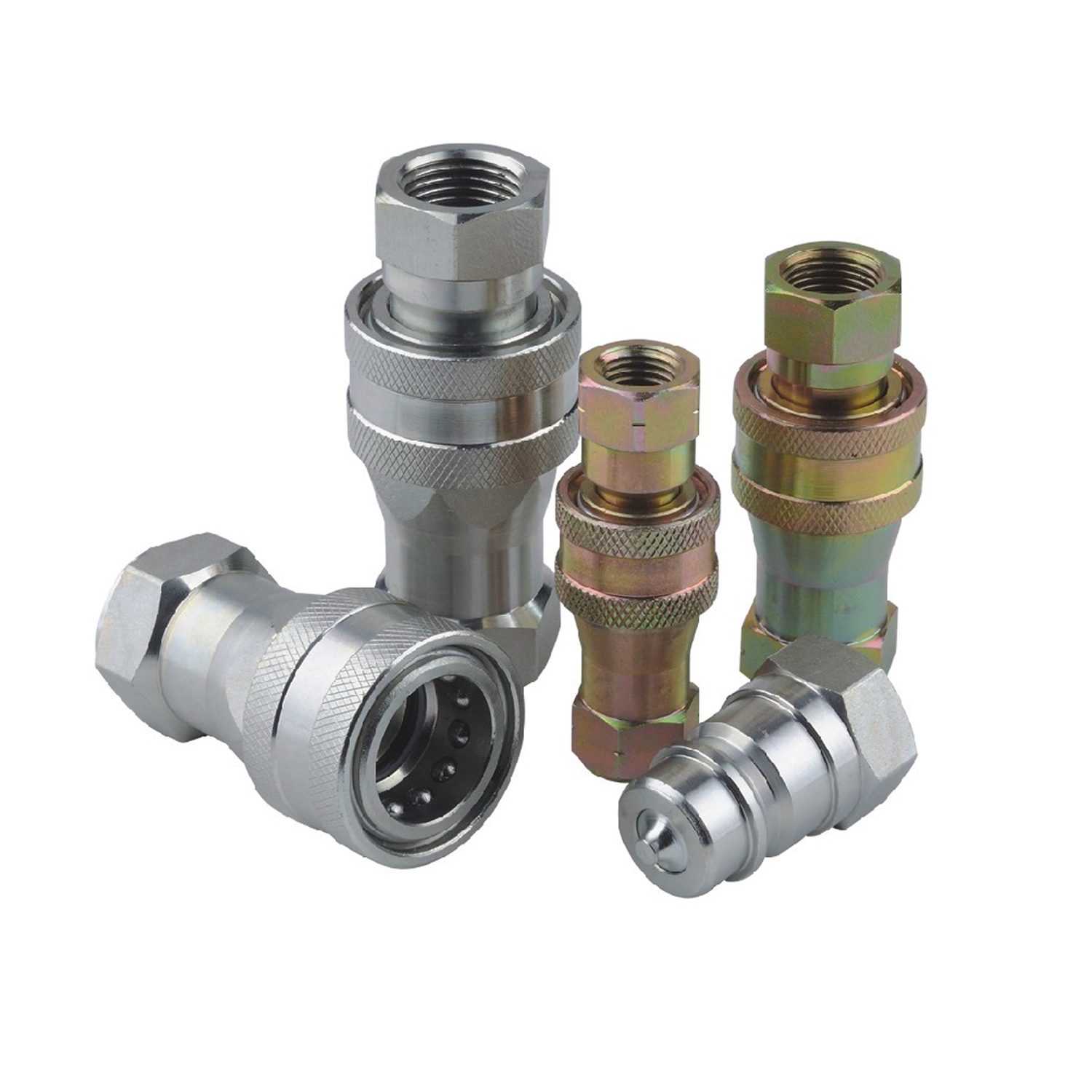 ISO 7241-A NPT BSP Hydraulic High Pressure Quick Release Coupling Quick Coupling 16