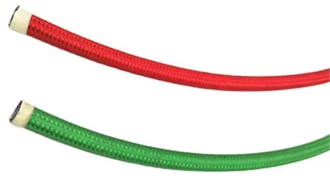 Nylon Covered AN6 SUS304 Braided PTFE Smooth Hose with Excellent Corrosion Resistance | PASSIONHOSE 1