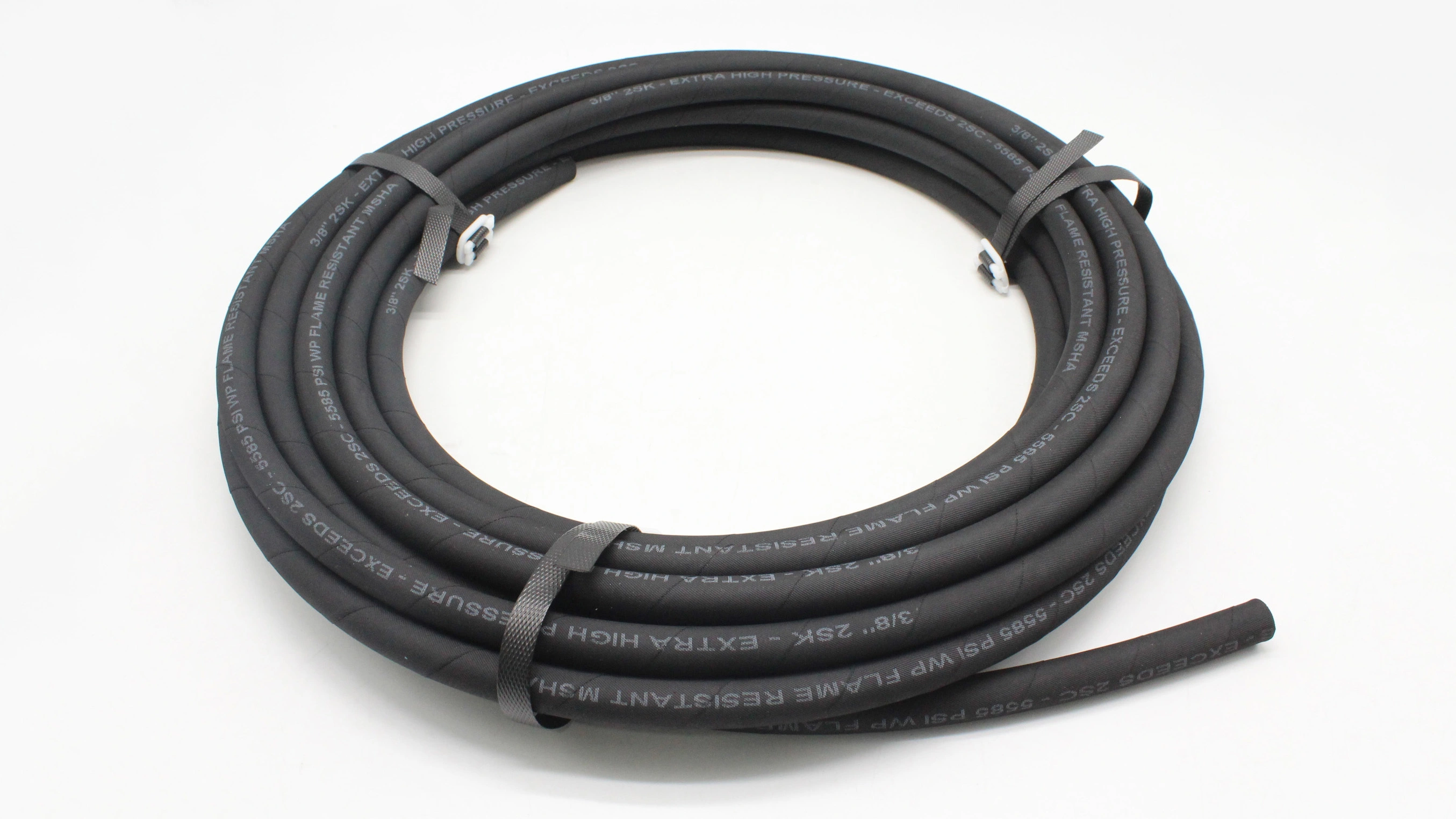 EXCEEDS 2SN/2SC Two Wire Braid 2SK Extreme Pressure Hydraulic Hose | PASSIONHOSE 1
