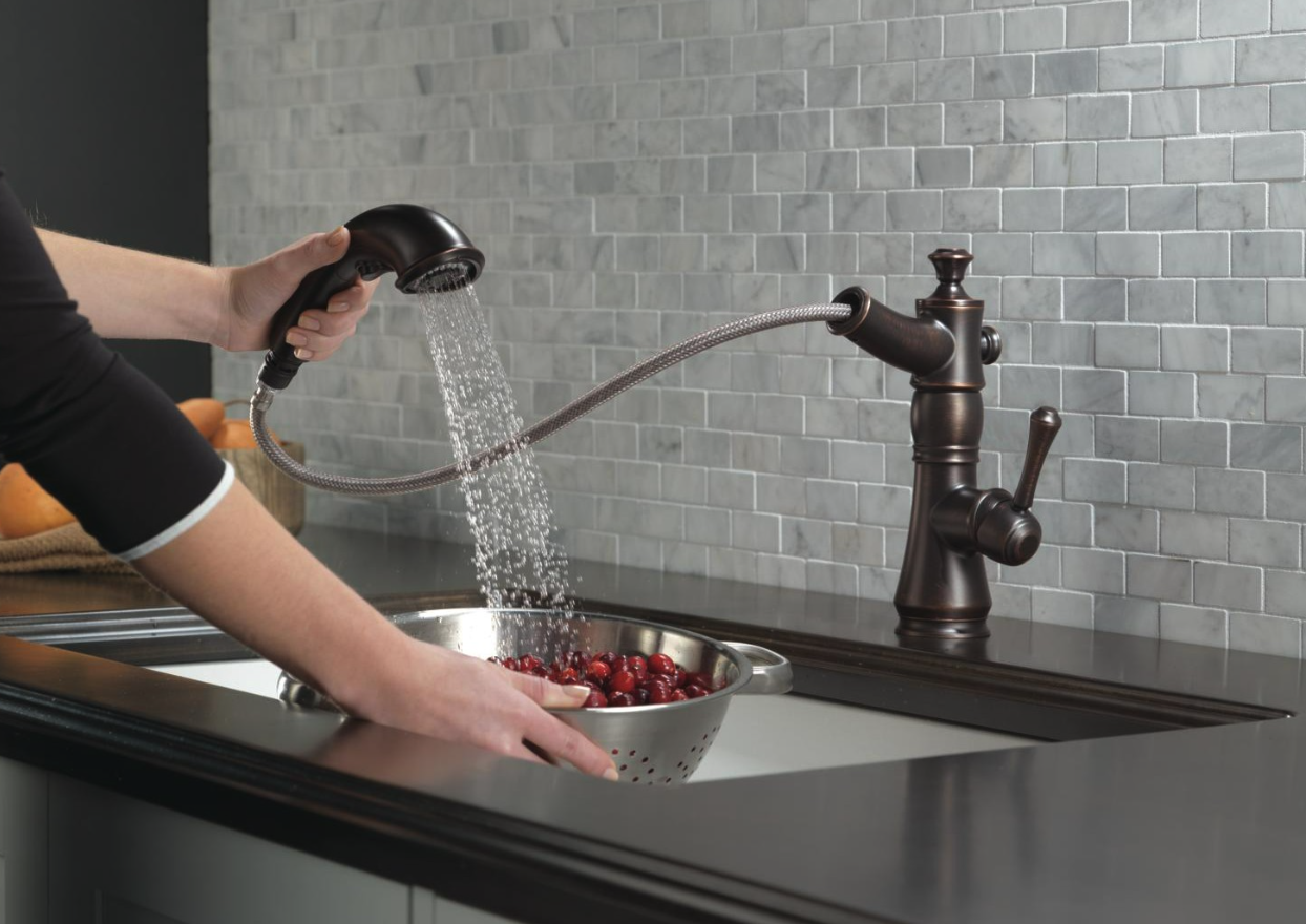 Nylon PE Pull Out Down Replacement Hose Pipe For Kitchen Faucet 17