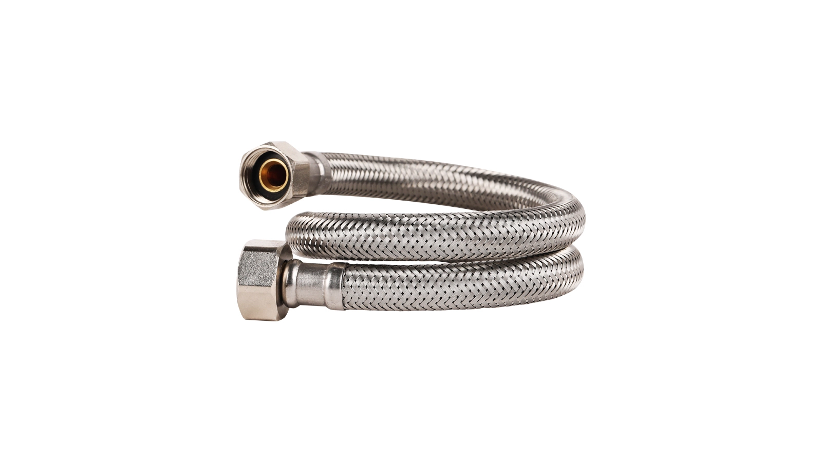 Flexible SUS304 Braided Plumbing Hose Pipe for Kitchen Toilet Water Faucet 1