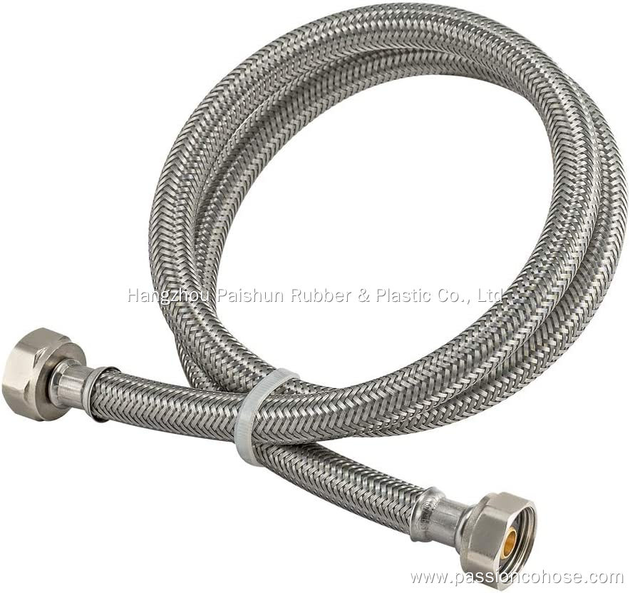 Flexible SUS304 Braided Plumbing Hose Pipe for Kitchen Toilet Water Faucet 7