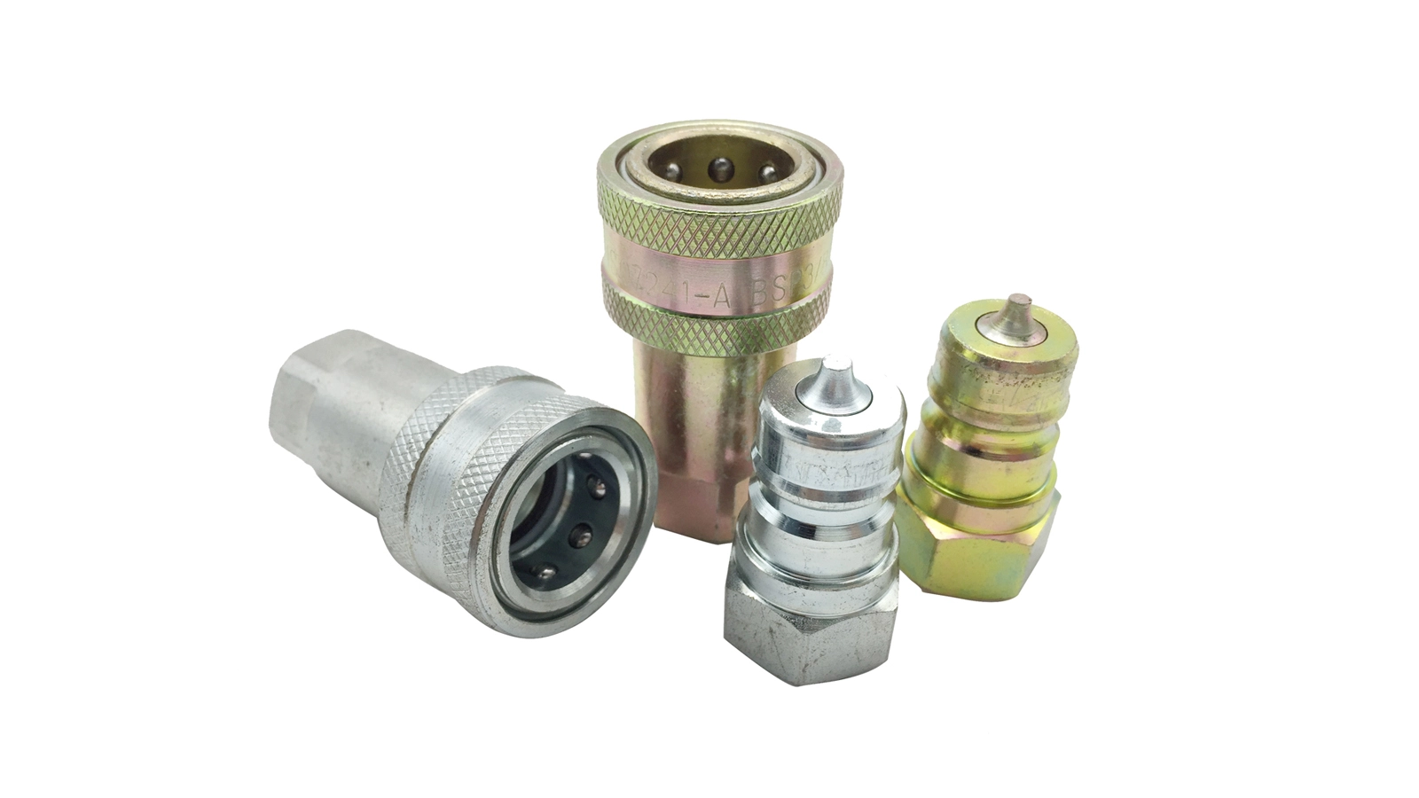 ISO 7241-A NPT BSP Hydraulic High Pressure Quick Release Coupling Quick Coupling 1