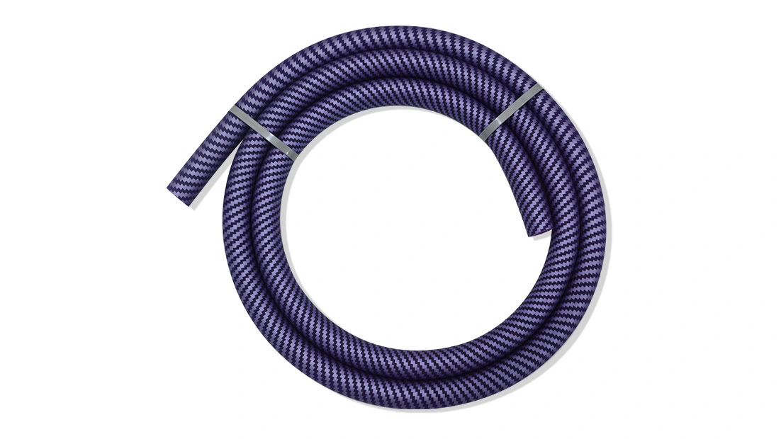 PASSIONHOSE High Grade Custom Carbon Silicone Hose For Hookah Smoking 1