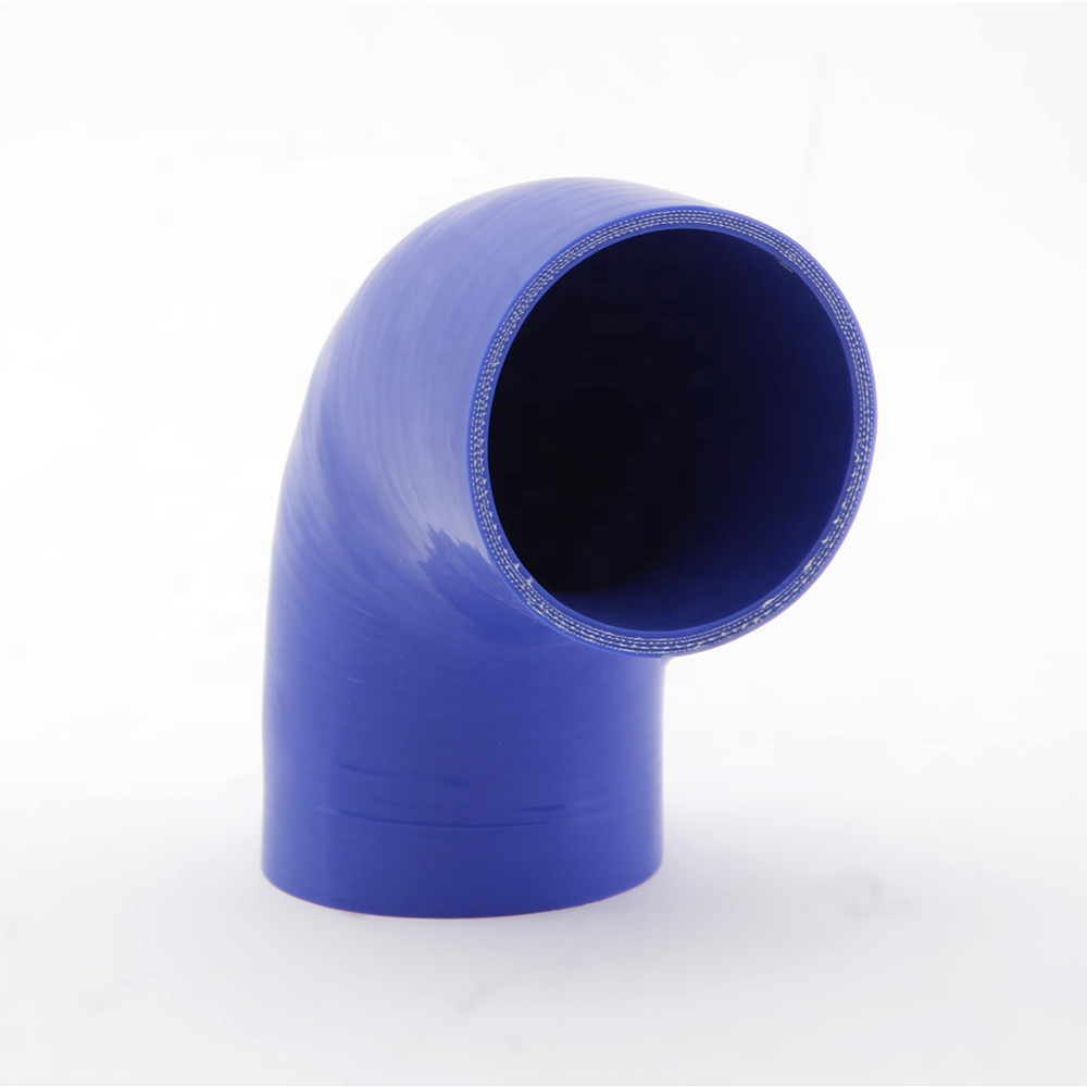Paishun - Paishun 45 Degree High Pressure Silicone Hose 45 Degree Elbow Hose 8