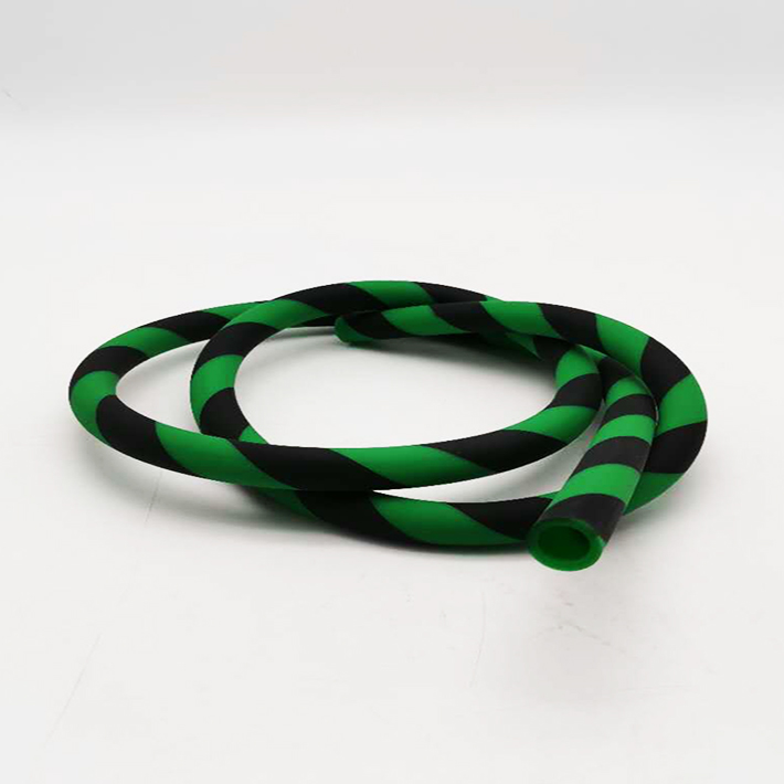 Paishun - High Quality Carbon Style With Pattern Soft Touch Silicone Carbon Hookah Hose Hookah Silicone Hose 17