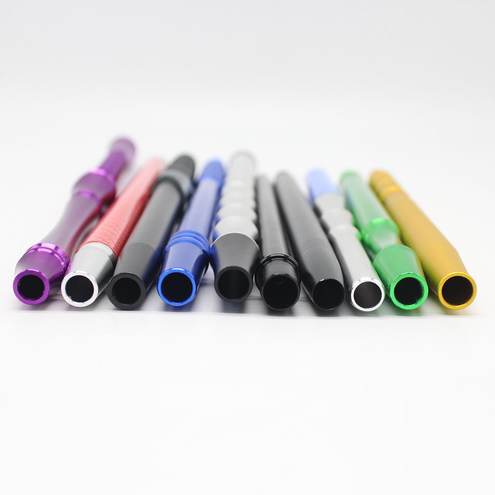 Paishun - Sample Available Hookah Smoking Soft Touch Matte Hookah Hose Aluminum Handle Set Hookah Silicone Hose 10
