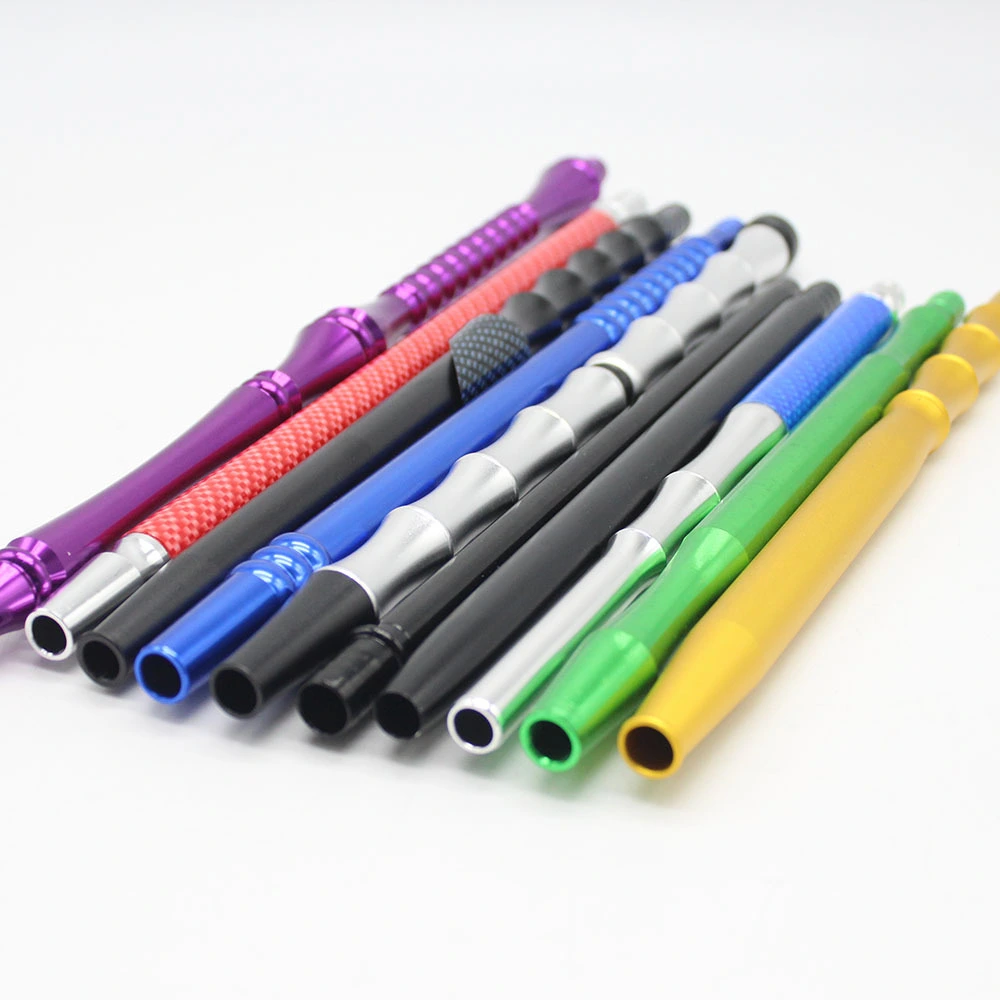Paishun - Sample Available Hookah Smoking Soft Touch Matte Hookah Hose Aluminum Handle Set Hookah Silicone Hose 1