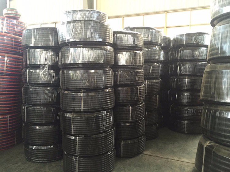 Paishun - High Tensile W.P300psi Red Air Compressor Hose Reel Rubber Air/ Water Hose 12