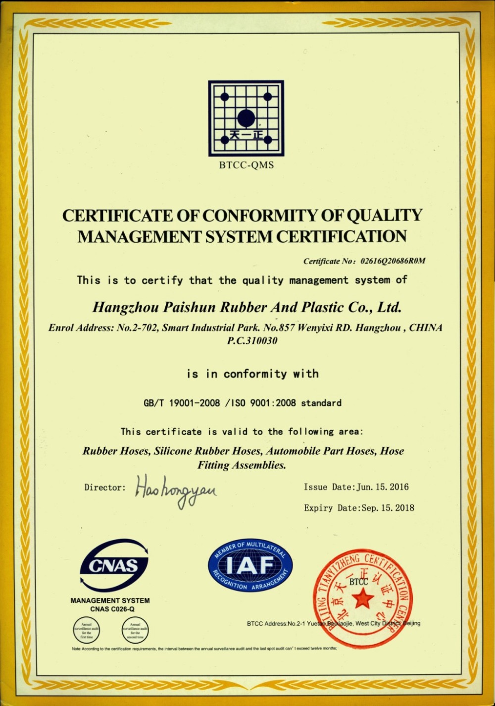 Paishun - High Pressure Rubber Multipurpose Hose for Oil, Fuel, Water, Air Rubber Air/ Water Hose 17