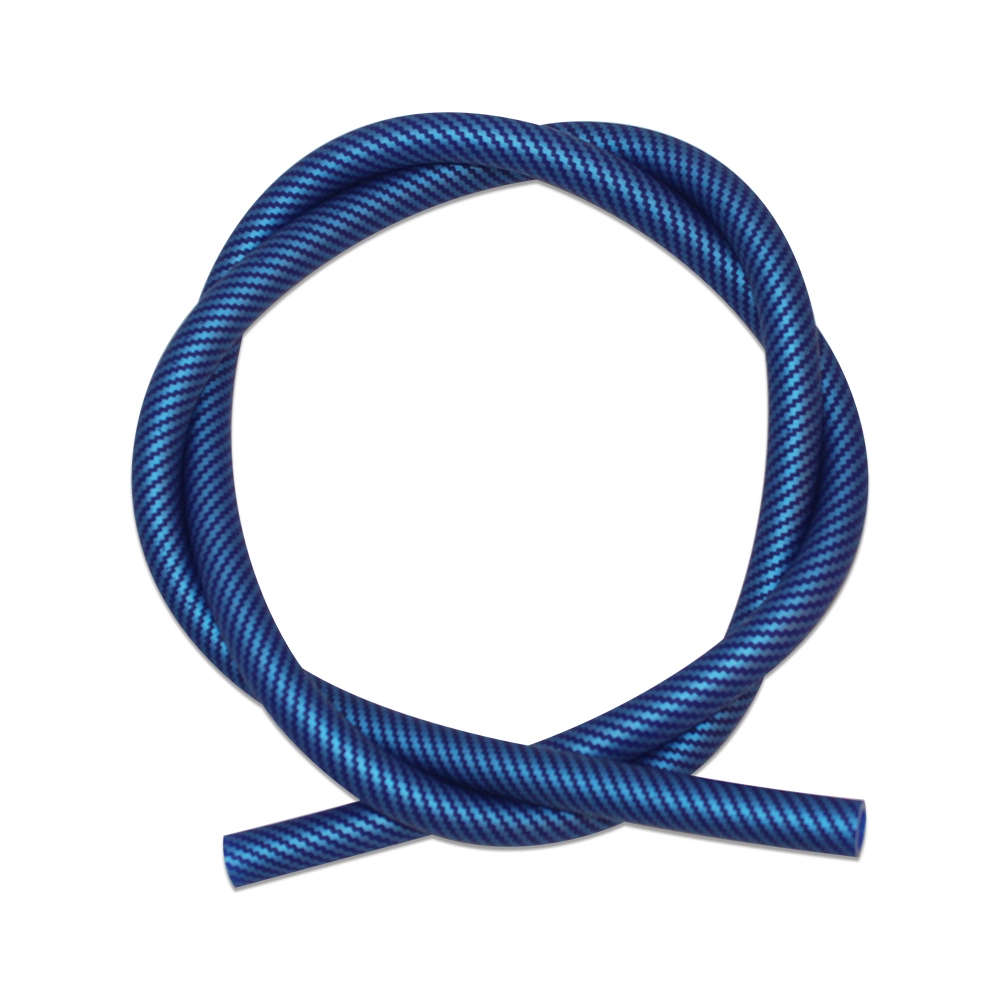 Paishun - High Quality Carbon Style With Pattern Soft Touch Silicone Carbon Hookah Hose Hookah Silicone Hose 1