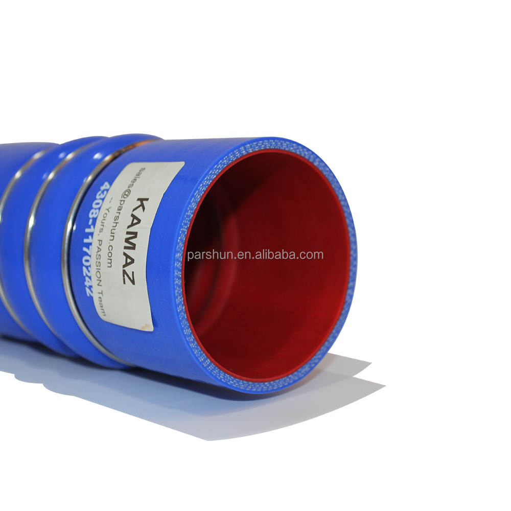 Paishun - Silicone Rubber Tube Heavy Duty Flex Russian Truck Hose Air Pipe for Truck Silicone / Rubber OEM Hose 9