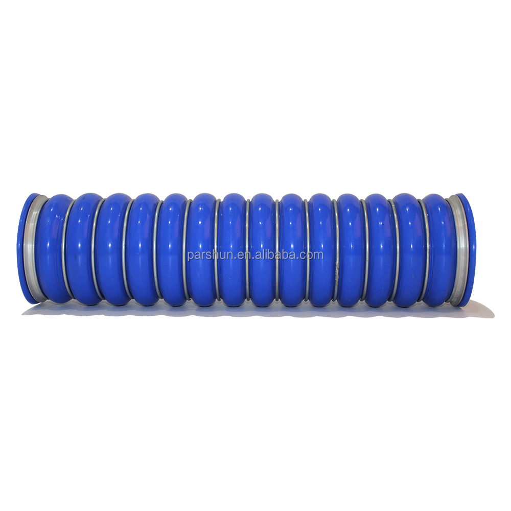 Paishun - Top Grade Factory Hose Blue Black Red Flexible Heat Resistant Hose Heavy Duty Truck Hose Silicone / Rubber OEM Hose 9