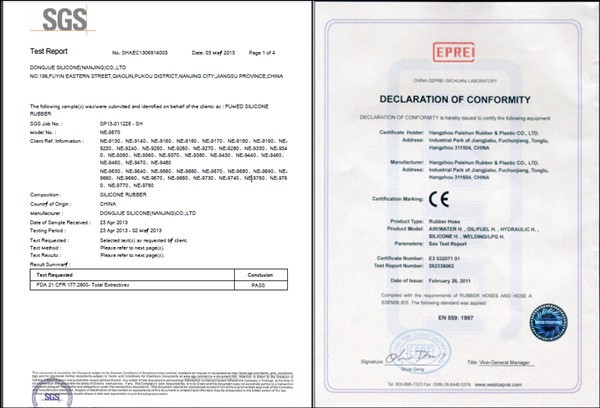 Safe Transparent Color High Grade Material Medical Grade Clear Silicone Tubing