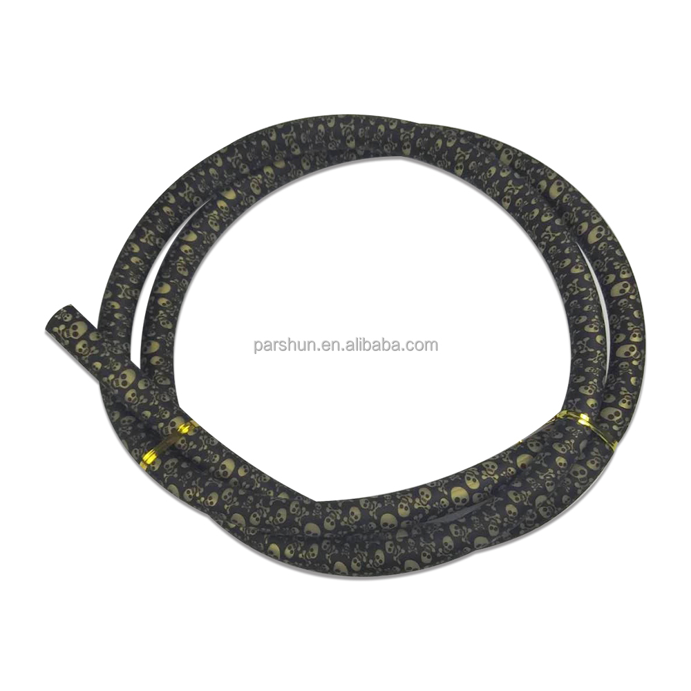 Paishun - High Quality 100% Silicone Carbon For Smoking Silicone Custom Hookah Hose Hookah Silicone Hose 10