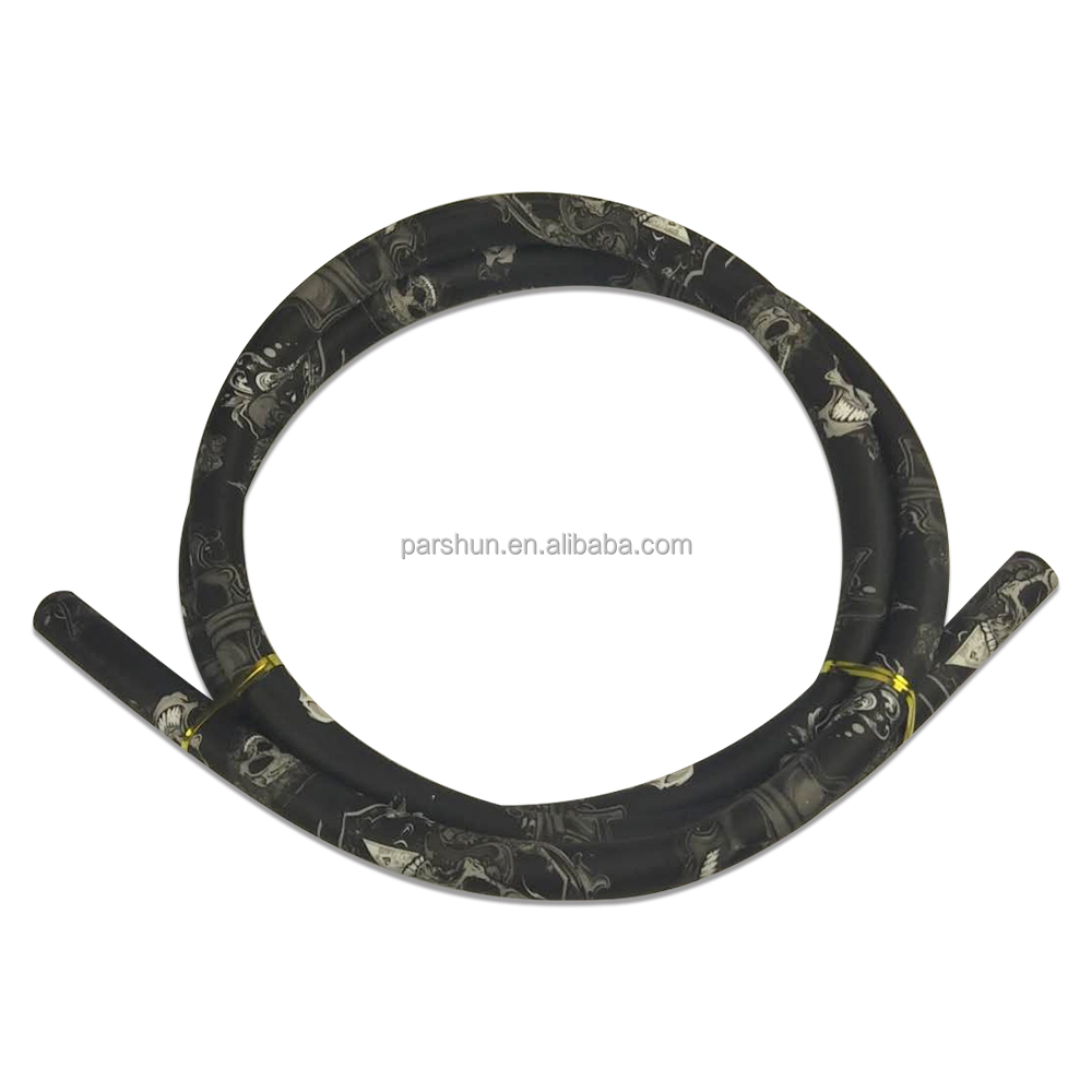Paishun - High Quality 100% Silicone Carbon For Smoking Silicone Custom Hookah Hose Hookah Silicone Hose 12