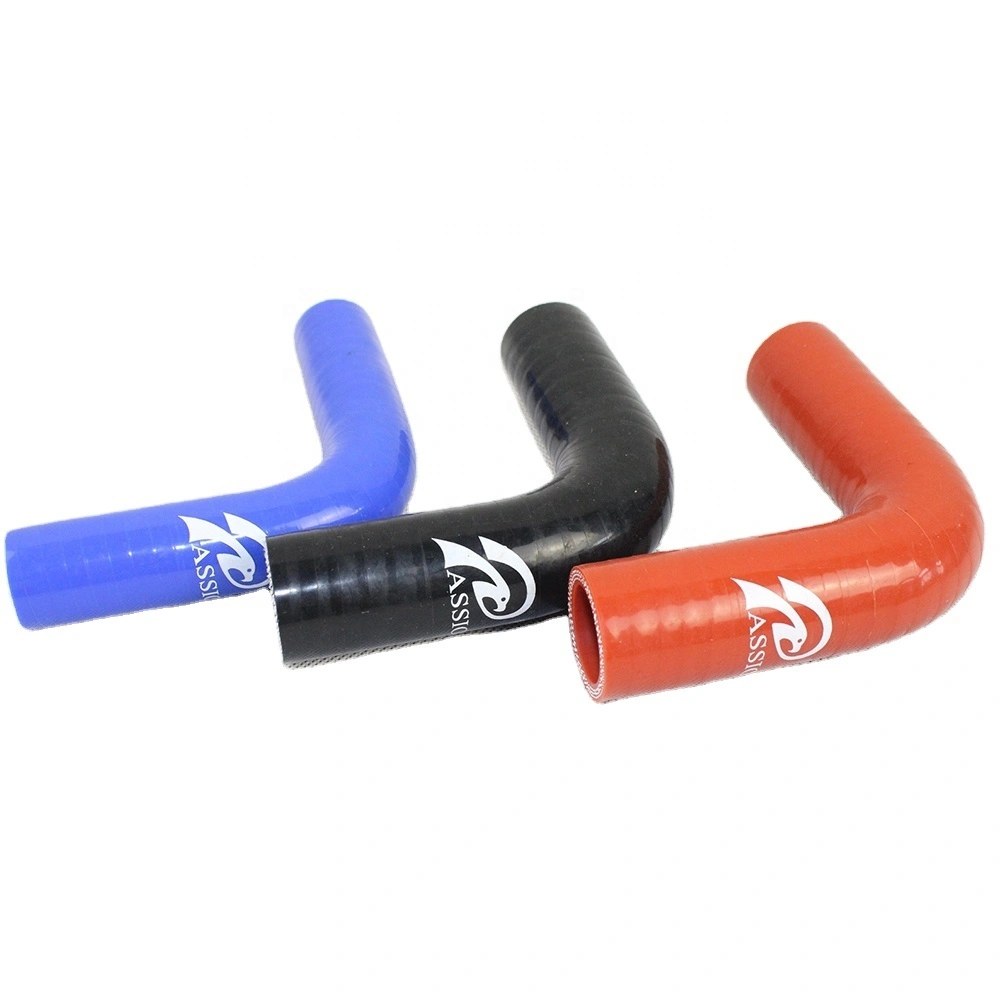 Paishun - Engine Cooling System High Temp Silicone Hose 90 Degree Elbow Hose Silicone Rubber Hose 1