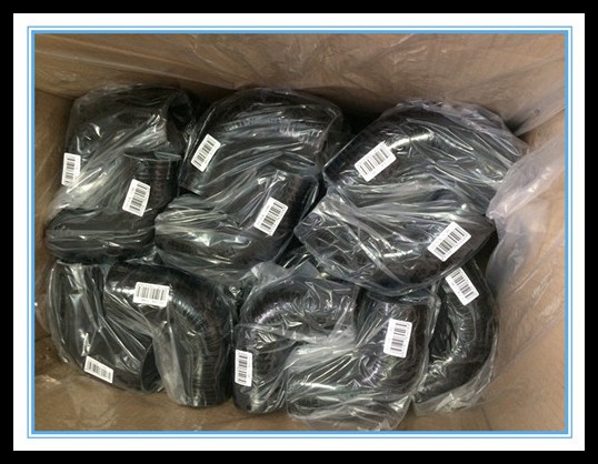 Paishun - 4" binnendiameter met 6" lengte, rode stoffen CAC-slang met bult, rechte siliconenslang met bult 26