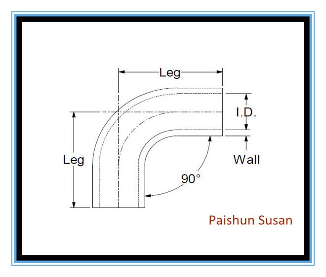 Paishun - Engine Cooling System High Temp Silicone Hose 90 Degree Elbow Hose Silicone Rubber Hose 9