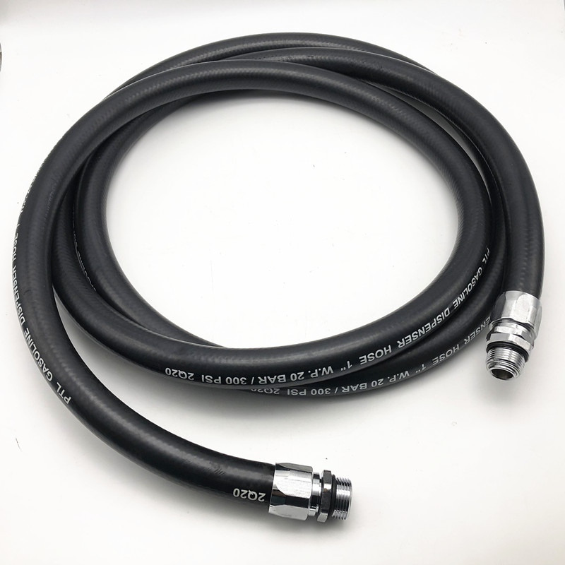 Paishun - Service Station Use 3/4 inch 1 inch Flexible Soft Fuel Dispensing Oil Gasoline Pump Hose Gasoline Fuel Oil Hose 8