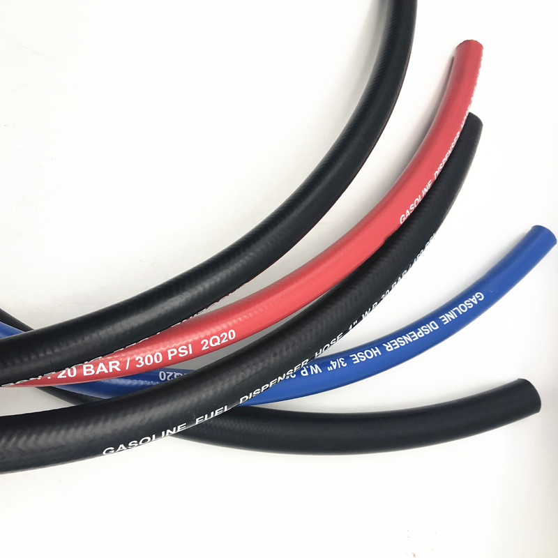 Paishun - Service Station Use 3/4 inch 1 inch Flexible Soft Fuel Dispensing Oil Gasoline Pump Hose Gasoline Fuel Oil Hose 9