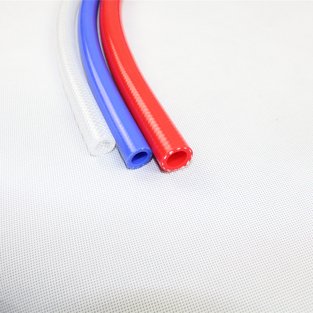 High Temp Resistant Flexible Braided Braided Reinforced Silicone Hose