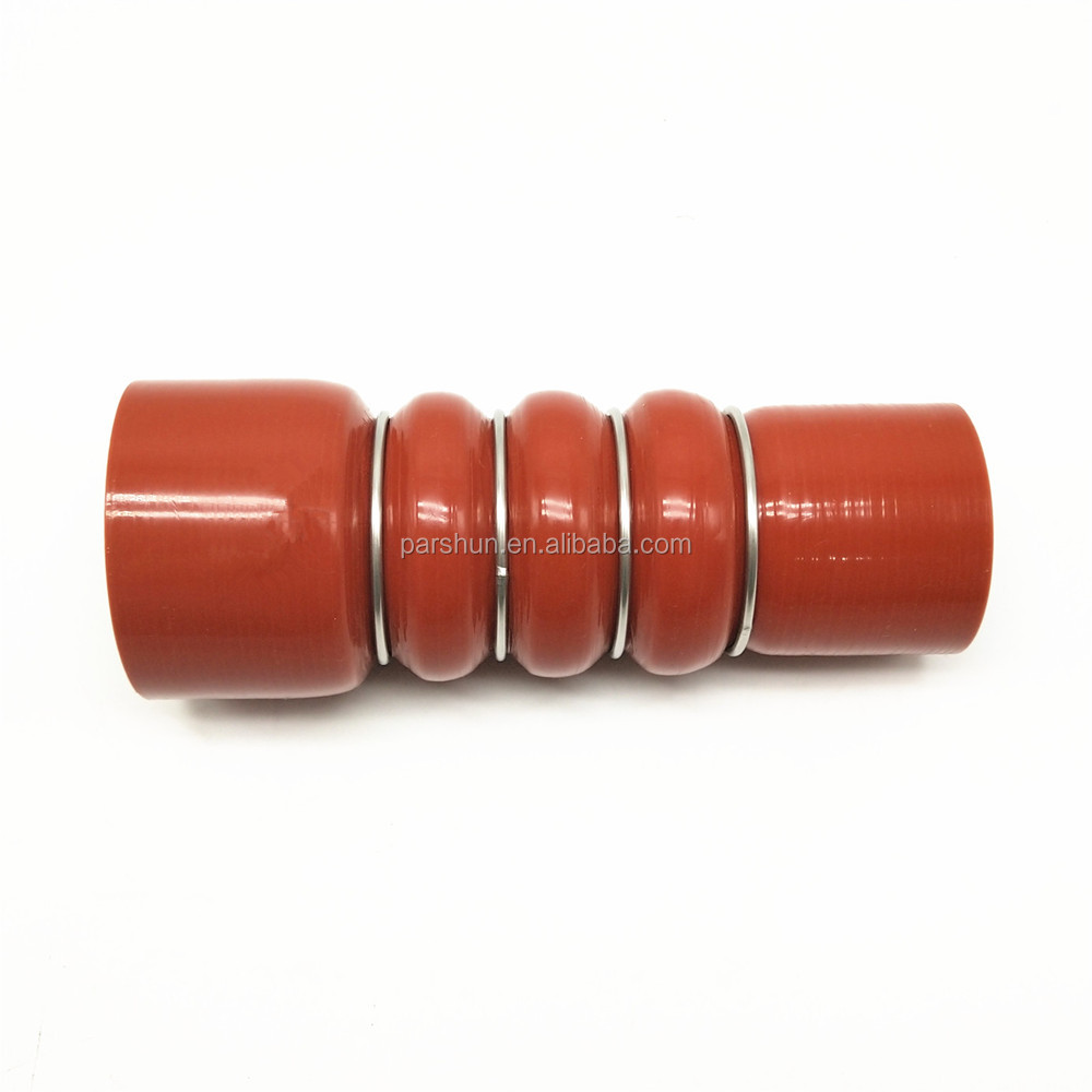Paishun - Ring Reinforced Silicone Pipe Red OEM 8196320-0168 Heavy Truck Hose Silicone / Rubber OEM Hose 10
