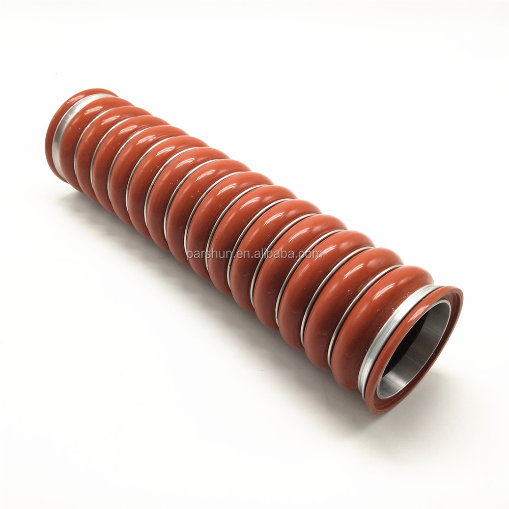 Paishun - Tubo flessibile in silicone OEM 20589123 con 14 gobbe e 15 anelli per aria di ricarica per camion pesanti europei Tubo flessibile in silicone/gomma OEM 8