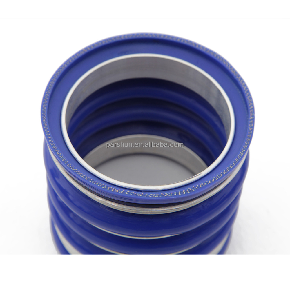 Paishun - OEM 1676199 Blue Heat Resistant Air Line Hose for Trucks Exhaust Pipe Silicone / Rubber OEM Hose 9
