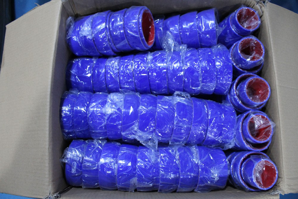 Paishun - High Temperature Odorless Shiny 4-Ply Reinforced 90 Degree Silicone Elbow Air Intake Hose for Truck 90 Degree Elbow Hose 11