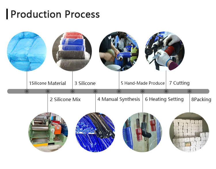 Paishun - Custom High Temperature Silicone Rubber Truck Parts Oil Resistance Hose For Excavator Hose for HITACHI 16