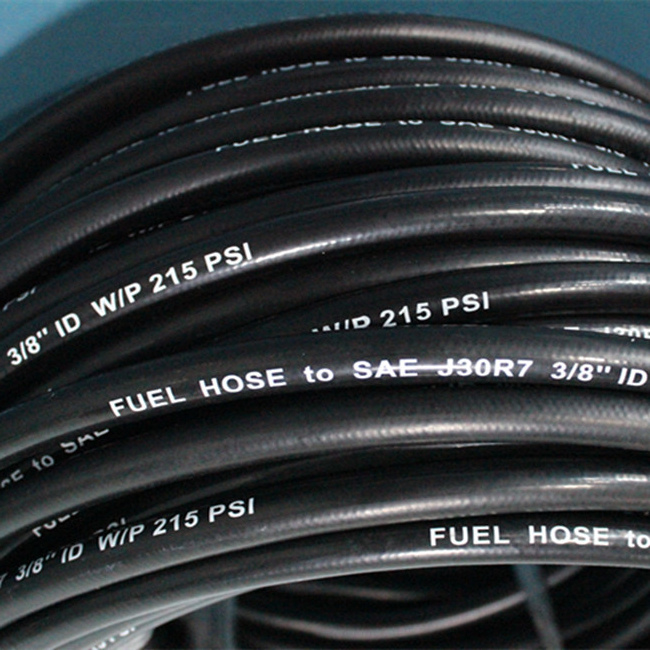 Paishun - Low Pressure High Permeation SAE 30R7 Spec Automotive Fuel Line Hose Gasoline Fuel Oil Hose 8