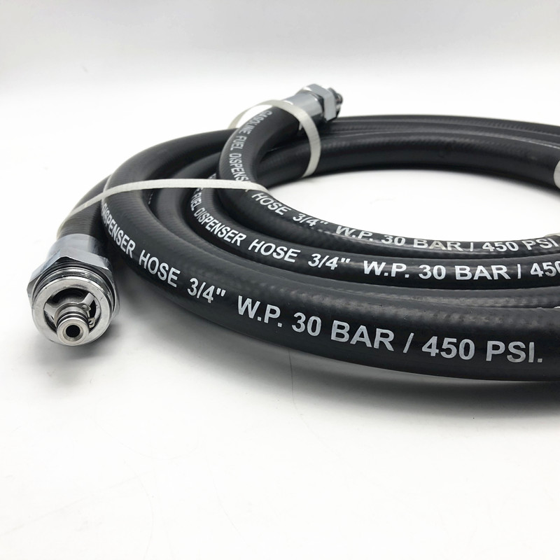 Paishun - EN 1360 Anti-Static Petroleum and Diesel Resistant Vapor Recovery Hose for Service Station Gasoline Fuel Oil Hose 7