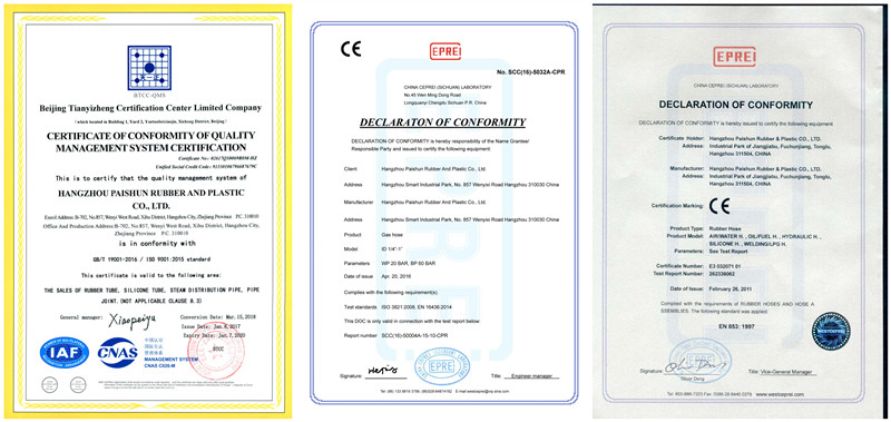 Jack Hammer 3/4 19mm Rubber Jackhammer Air Hose for Rental Market in USA