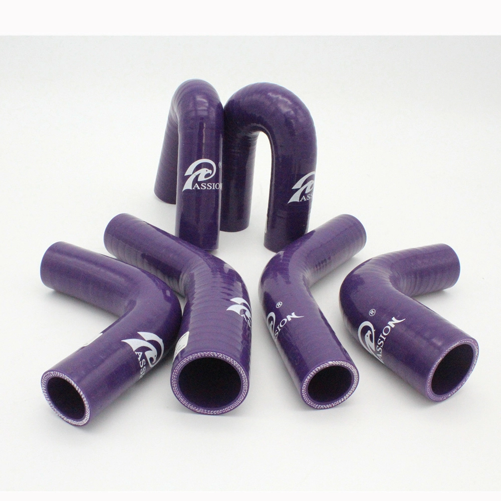 Paishun - Elbow Black/Red/Green/Purple Silicone Couple Car Accessories Parts High Temrerature Silicone Hose Kits Silicone Hose Kits 1